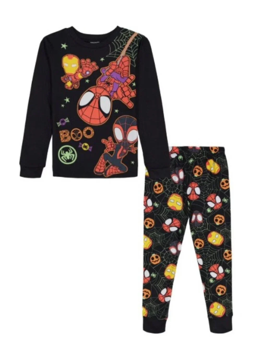 Kids 2-Piece Halloween Pajama Set-Spidey-Size 2T-NWT
